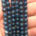 Wholesale Natural Stone Blue Apatite Gemstone Apatite Beads Loose Bead Strand for Jewelry Making