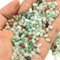 Myanmar Loose Beads Jade Grade a Color Jade Loose Pieces Small Long Beads 4X6mm Rice Beads Diy Jade Accessories Wholesale