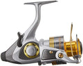 Professional Manufacture 6+1bb Spinning Reel Carp Double Brake Design Classic Bait Carp Reels Baratos Carretes Pesca