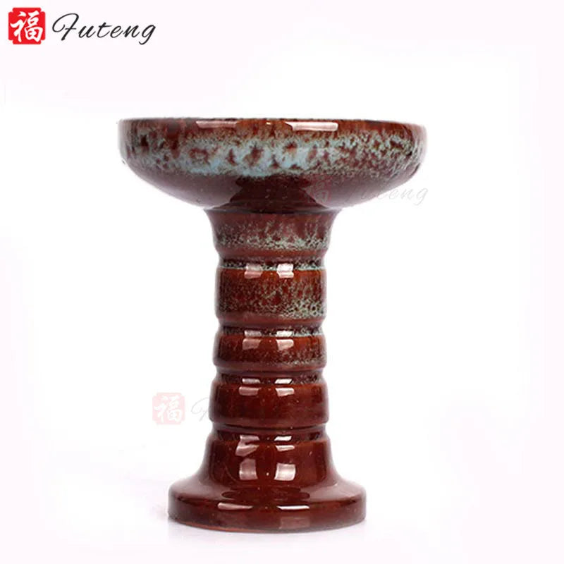 Futeng Newest Design Wholesale Ceramic Shisha Bowl Hookah Charcoal Holder Shisha Smoking Accessories