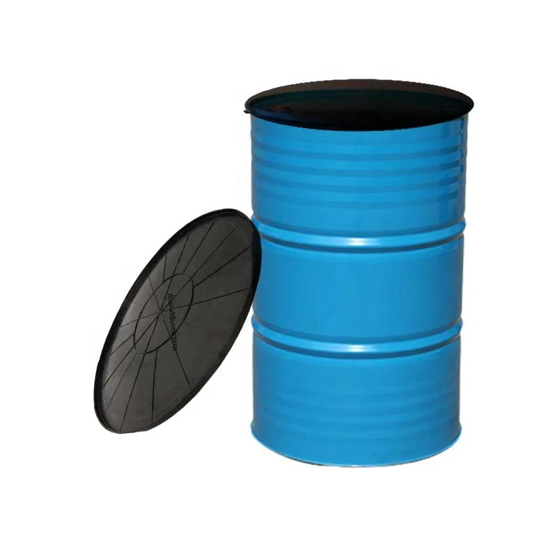 200L Steel Drum Dustproof Lid Rainproof Cap Sun Protection 583mm Thicken HDPE Plastic Cover
