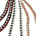 15mm Diy Sewing Material Garment Upholstery Raschel Tweed Lace Fabric Textile Polyester Braided Crochet Lace Trims for Dress