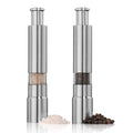Durable for Grinding Spices Portable Thumb Press Pepper Mill for Kitchen Stainless Steel Manual Spice Grinder