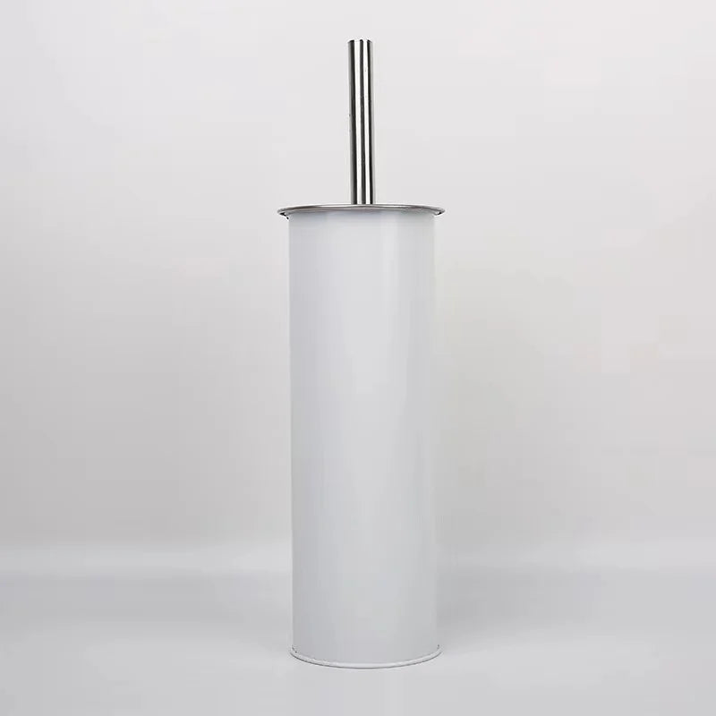 Homedec Eco-Friendly Iron Toilet Bowl Brush and Holder Set for Compact Bathroom Deep Cleaning