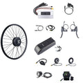 Electric Mountain Bike 48v 350w Front Wheel Kit Ebike Bafang Hub Motor Conversion Kit Waterproof With 850C Colorful Display