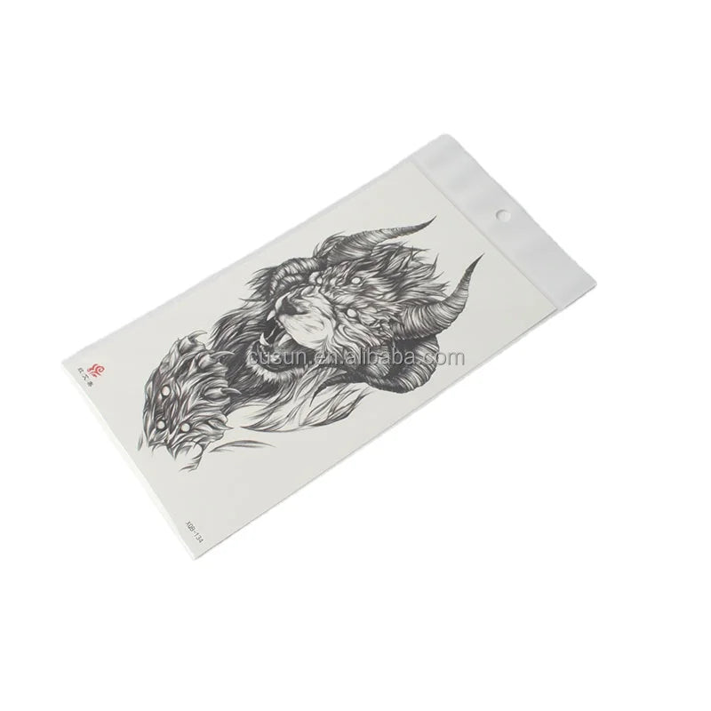 Waterproof Rose Flower Art Arm Sleeve Temporary Tatoo Sticker Women Men