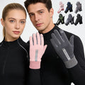 Wholesale Touch Screen Full Finger Gel Palm Warm Women and Men Unisex Winter Gloves