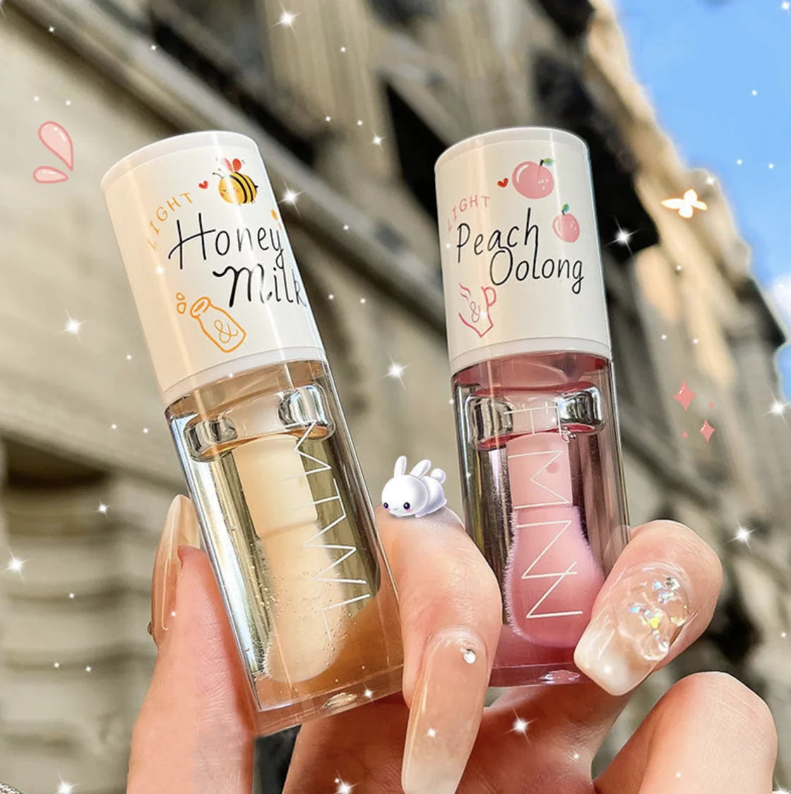 Natural Moisturizing Treatment Lip Tint Oil Lip Plumper Oil Lip Gloss and Plumper