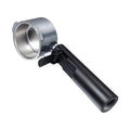 China Factory Wholesale Coffee Tools 51mm Espresso Handle Holder Aluminum Alloy Bottomless Coffee Handle