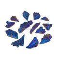 Wholesale Natural Crystal Aura Raw Crystal Specimen Titanium Aura Kyanite Rough Stone for Decoration