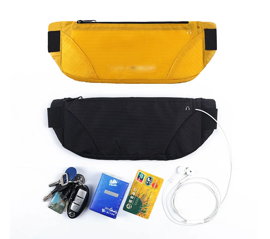 New Style Outdoor Running High-capacity Sports Waist Bag Portable Multi-function Mobile Phone Waist Bag with logo Printed