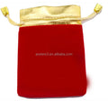 Custom Logo Velvet Pouch Jewelry Cosmetics Pouch Drawstring Pocket Small Storage Bag