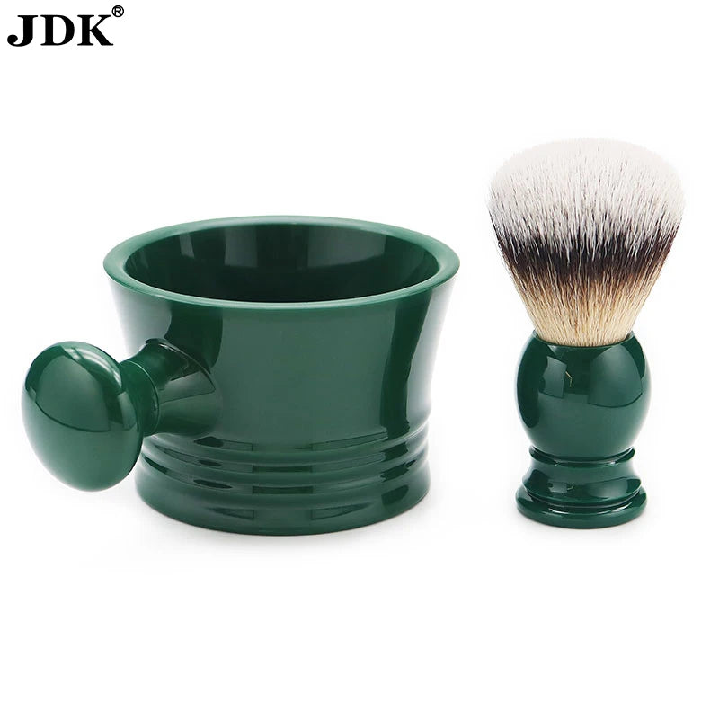 China Cheap Acrylic Handle Synthetic Bristle Shaving Kit Shave Gift Sets for Men