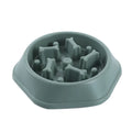 Factory Wholesale Durable Multi-color Anti-chocking Pet Supplies and Feeders Plastic Pet Food Bowl Slow Feeder Puzzle