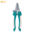 Customized Logo Eco-Friendly Stainless Steel & Plastic Claw Nail Cutters for Small Animals Pet Grooming Scissors