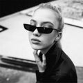 2024 Designer Fashion Cat Eye Sunglasses with Gold PC Frame Newest Fashionable Sunglasses