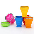 Silicone Collapsible Cup Foldable Drinking Cup Foldable Camping Cup
