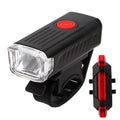 USB Rechargeable Waterproof Bike Light MTB Bicycle Front Back Rear Tail Light Cycling Safety Warning Bike Light