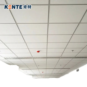 Kente 2*2 Modern Square Fire-Rated Acoustical Ceiling Tiles Noise Reduction Heat Insulation Mould Prevention Smoke Resistance