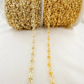 Chunky Chain for Jewelry Making Brass18k Gold Plated Figaro Chains Retro Style All-match Men's Necklace Chain