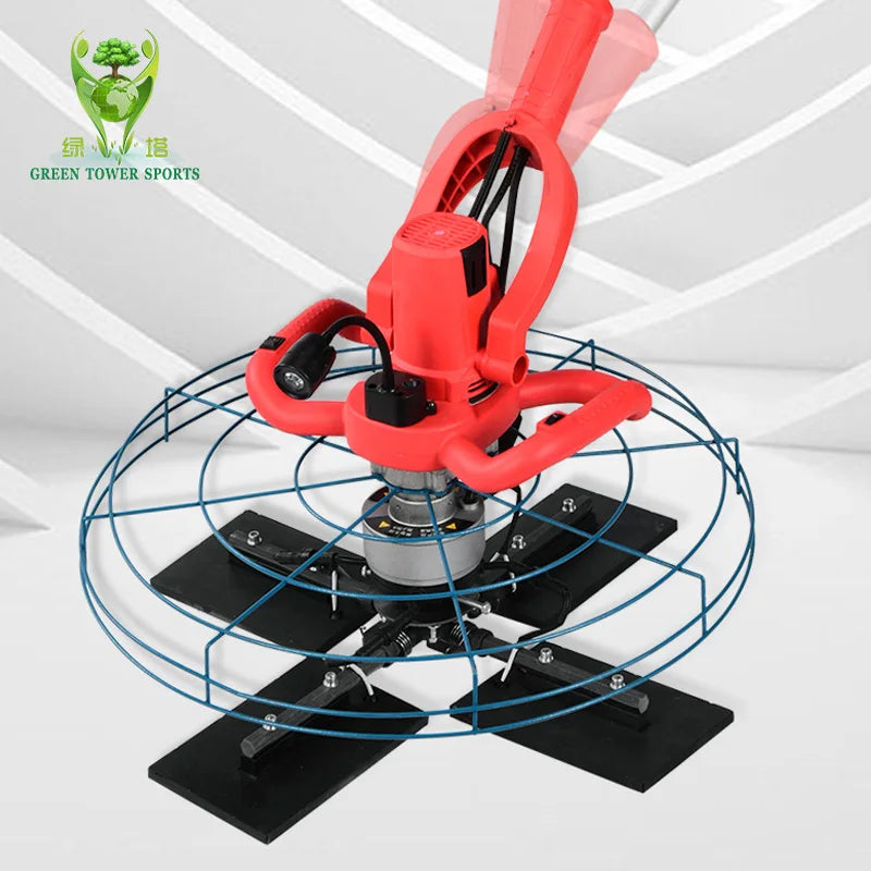 EPDM Heating Trowel Machine Heating Blade Flattening Machine for Rubber Mulit-use Floor Smoothing Machine