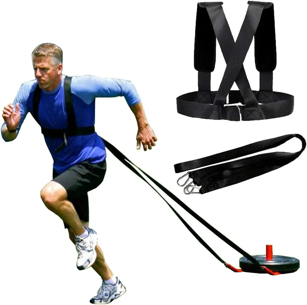 BSCI Factory OEM Sled Harness Tire Pulling Harness Fitness Resistance Training Workout