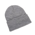 Wholesale Blank Warm Knit Acrylic Beanie Winter Custom Beanie With Logo Custom Hats logo Embroidery With Fluffy Lining