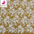 2023 New French Embroidery With Sequins White Lace Wedding Mesh Lace Fabric Wholesales Price HY2200-3
