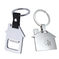 Custom Logo Keyrings Embossed Personalized Souvenir Gifts Keychains Soft Enamel Metal Key Chains Real Estate Gift Set