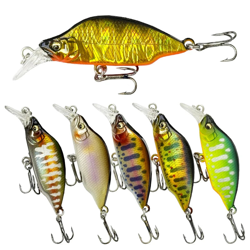 Top Right M137 45mm 3.8g 2024 New Pesca Stream Minnow Lure Jerkbait Sinking Hard Bait Minnow Lures for Trout Bass