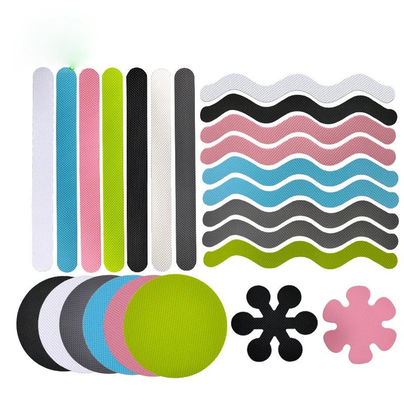 Acrylic Self-Adhesive Single Sided Stair Tread Glow Plastic Anti-Slip Strips for Exterior Steps Shower Room Marble Stairs Ramps