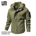 Clearance Sales Autumn Winter Trending Products Men Fashion Casual Windbreaker Zipper Hooded Jacket Coats
