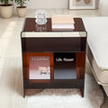 Modern Luxury Minimalist Neon Light Acrylic Coffee Table Convertible Multifunctional Metal Wedding Cake Living Room Furniture
