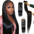 Large Stock Indian Hair Vendors 9a-10a Straight Wholesale Virgin Hair Bundle Wraps Custom logo for Black Women