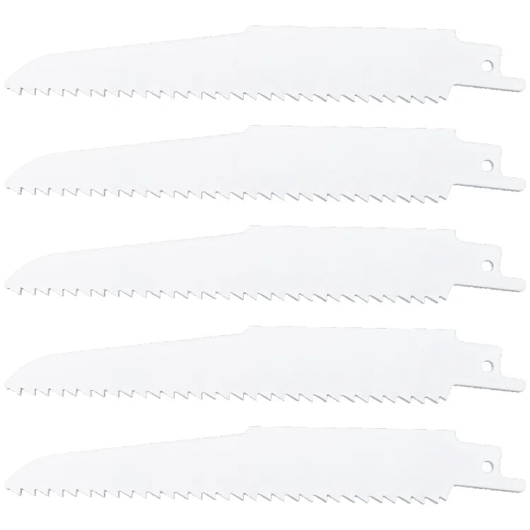 S610DF 6TPI HCS Industrial Reciprocating Saw Blades for Wood Nails Metal Chipboards Plastics/Glassfibre Reinforced Plastics