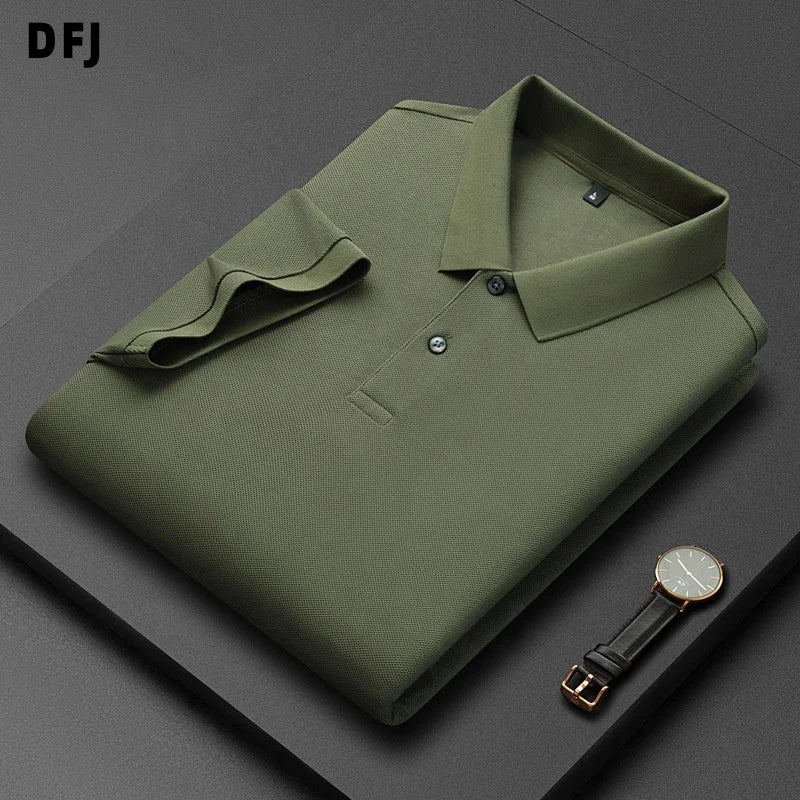 Men's Custom Printed Button down Short Sleeve Logo  T-Shirts 100% Cotton Quick Dry & Embroidered Technique Knitted Fabric