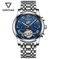 Top Sale Stainless Steel Luxury Waterproof Mechanical 0em Brand Hands Wristwatches Custom Logo Wrist Watch Men