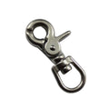 Wholesale 65mm Stainless Steel 304/316 Lobster Clasp Eye Swivel Trigger Spring Snap Hook for Dog Leash