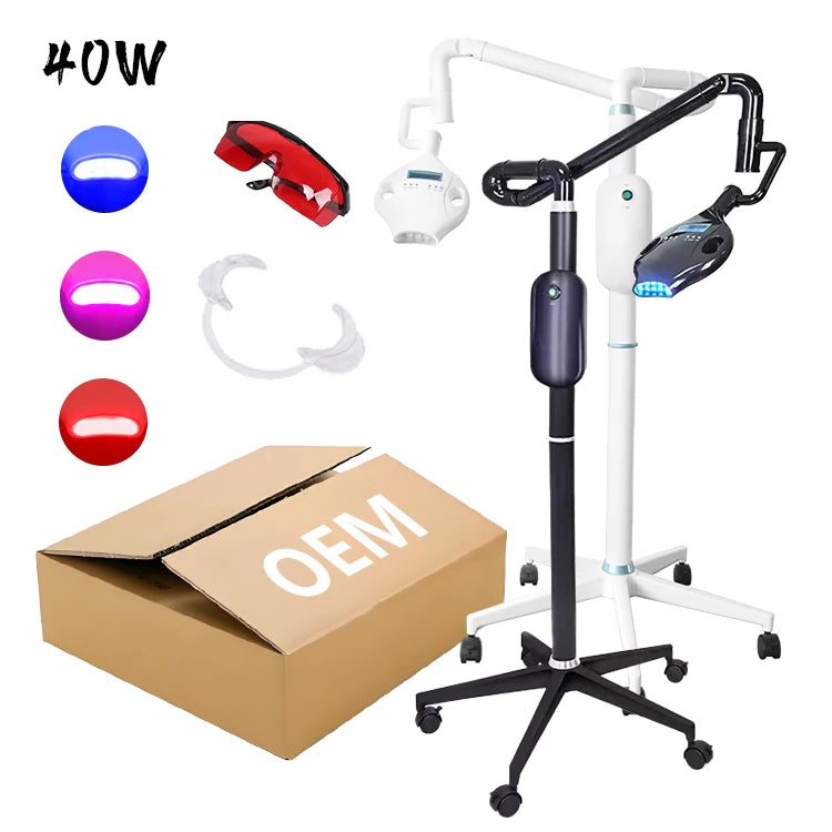 3 Color Professional Led Lamp Light White Zoom Whitening Teeth Machine