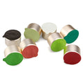 Mini 5g 10g 15g Gold Laptop Aluminum Tea Tin Jar Powder Cosmetic Packaging Box