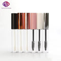 Yueshunxing 10ML Wholesale Custom Transparent Bottles Multi-color Matte Round Lipgloss Eyelash Packaging Empty Mascara Tubes