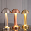 Wireless LED Night Light Table Lamps Luxury Sconce for Hotel Restaurant Bar Bedside Decor Flexible Stand Light Shade Battery
