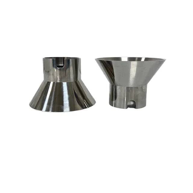 Custom 304 Stainless Steel Feeding Funnel CNC Machining Collapsible Metal Sheet Available in Small & Large Sizes