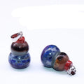 DIY Hongzhuo Healing 7 Chakra Stone Gourd Pendant Necklace for Stress Anxiety Relief Jewelry Chakra Pendant Gift