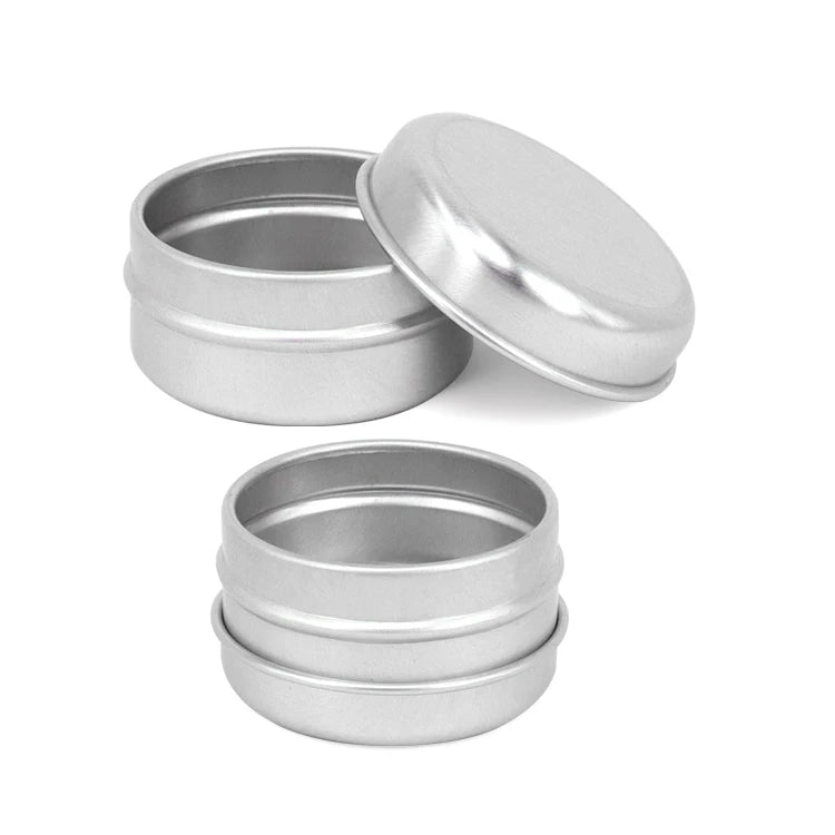 10g Nice Aluminum Cans Custom Tin Can Aluminum Cosmetic Jar Small Aluminium Metal Packaging Container Tin