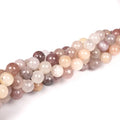 6/8/10/12mm Gemstone Natural Colorful Violet Stone Beads Round Loose Beads for Jewelry Bracelet Necklace Ring Making