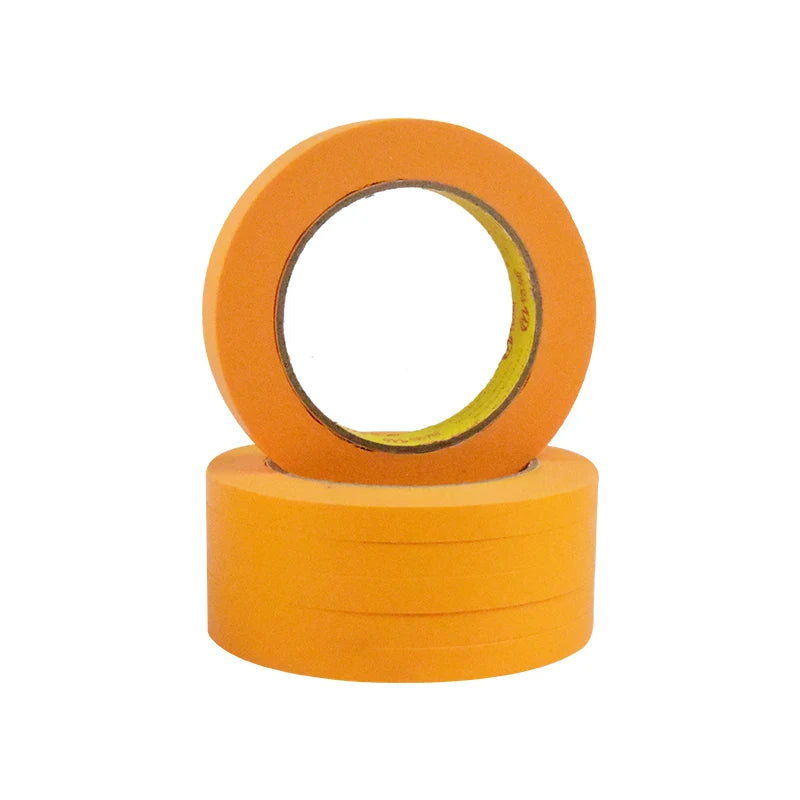 Mingcan Rice Paper Goldband Masking Tape Mini Roll for Car Automotive Painting Indoor Outdoor Use