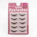 Abestyou Transparent Invisible Band False Eyelashes 10mm 5pairs 3d Short Thin Lashes Small Eyes Makeup Volume Eyelash Extension