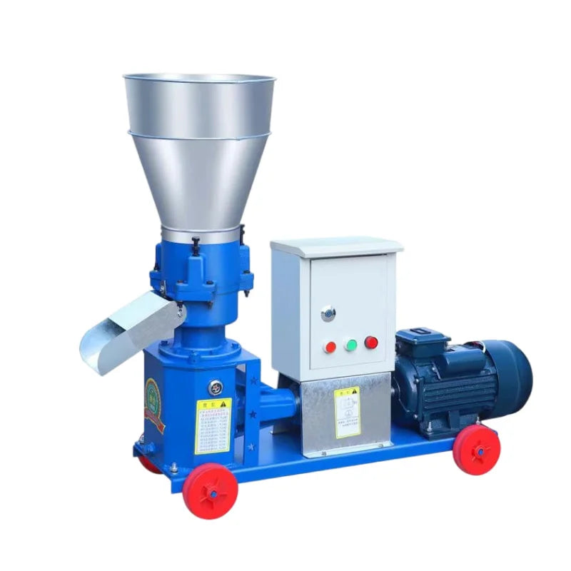 Most Popular Farm Animal Feed Pellet Machine/Diesel Engine Cattle Sheep Fish Bird Pet Feed Pellet Machine With Low Price