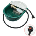 Automatic Livestock Waterer Heating Water Bowl Constant Temperature Dispenser with Float for Dog Horse Cattle Drinking